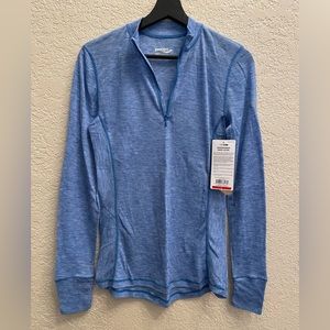 Lg Saucony Ridge Runner, Primaloft gold, run dry, base layer top